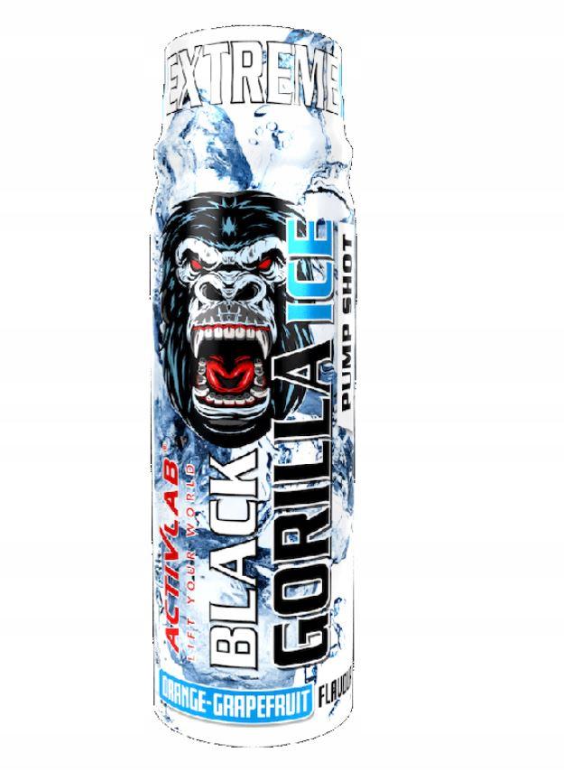 Предтренировочный комплекс Activlab Black гorilla Ice Pump Shot Orange гrapefruit 80 ml