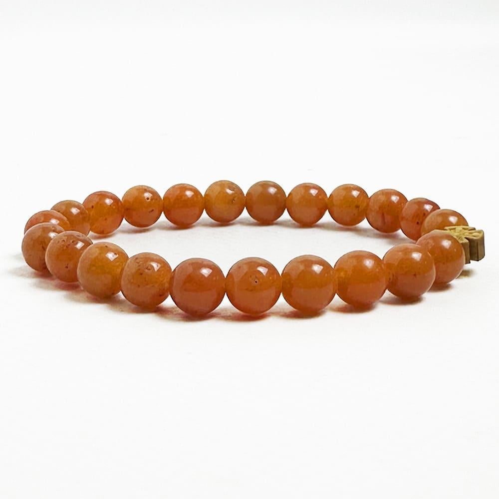 Браслет Агат Коричневый (10110)