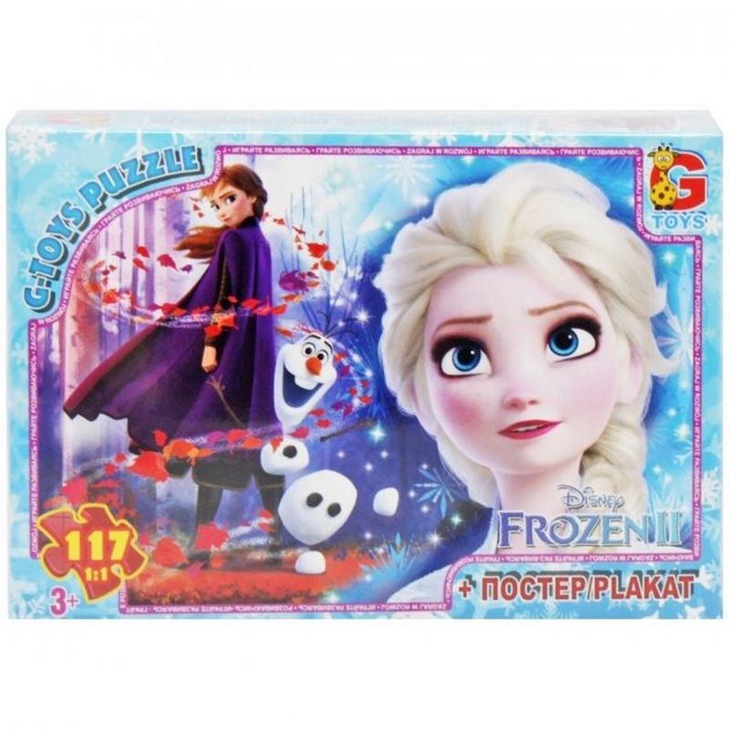Пазлы детские картонные G-Toys Frouzen 117 эл. (IP-177-P-1002)