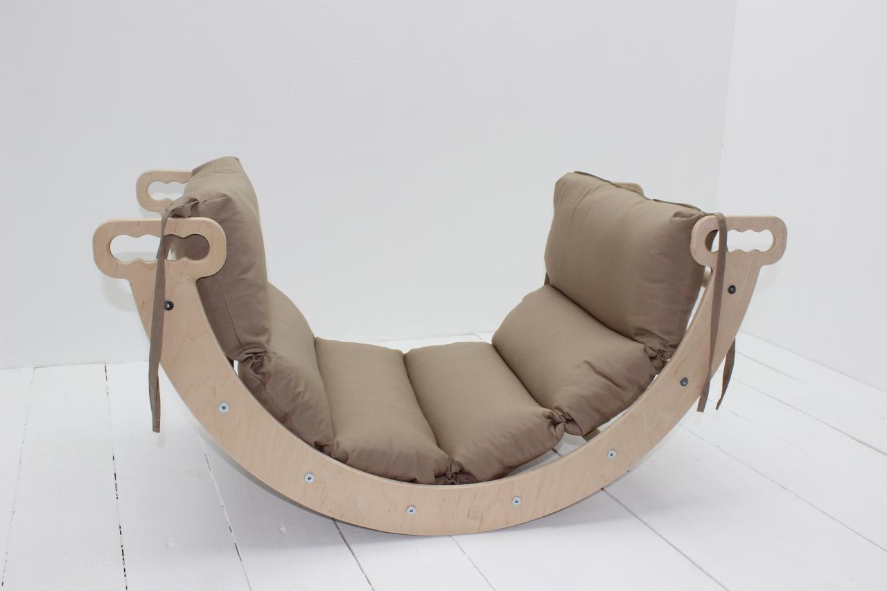 Дитячий тренажер з матрацом Paradox Арка Піклер з натурального дерева (260220244) - фото 2 Дитячий тренажер з матрацом Paradox Арка Піклер з натурального дерева (260220244) - фото 2