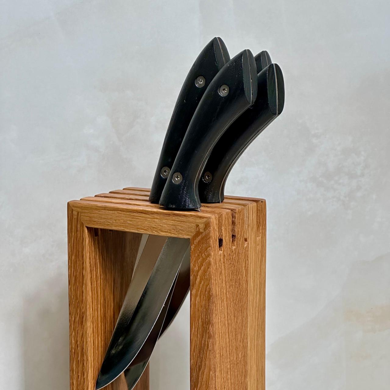 Подставка для ножей Gorillas BBQ деревянная рамка (DS13) - фото 5 Подставка для ножей Gorillas BBQ деревянная рамка (DS13) - фото 5