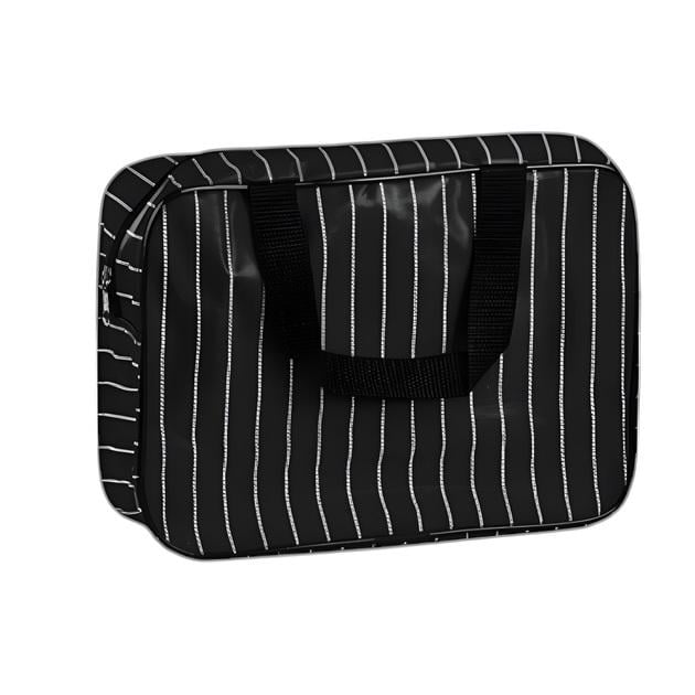Дорожня косметичка Stripes 26х18х9,5 см Black