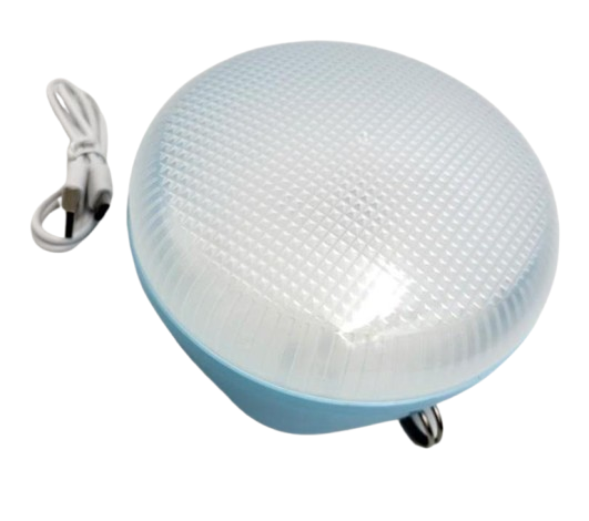 Лампа для кемпинга CCLamp CL023-50 LED с солнечной панелью и крючком Solar Light 3 режима 50W