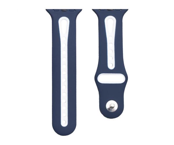Ремешок Sport для Apple Watch 42/44 мм Blue/White Ремешок Sport для Apple Watch 42/44 мм Blue/White