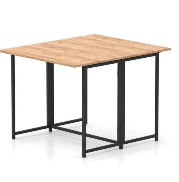 Стіл-трансформер Knap Knap Spier DUO 107х90х75, 6 см Дуб крафт золотий - фото 1 Стіл-трансформер Knap Knap Spier DUO 107х90х75, 6 см Дуб крафт золотий - фото 1