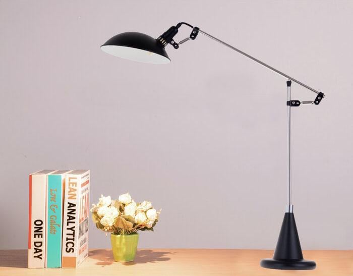 Настольная лампа Brille MTL-37 BK E14 трансформер для офиса для школьника для дома прикроватная - фото 6 Настольная лампа Brille MTL-37 BK E14 трансформер для офиса для школьника для дома прикроватная - фото 6