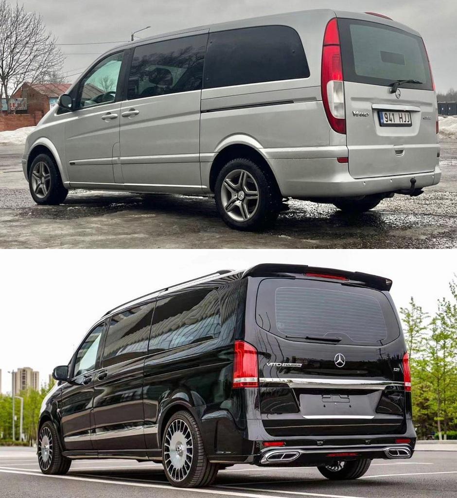 Комплект рестайлінгу в W447 Maybach для Mercedes Viano 2004-2015 рр. - фото 3