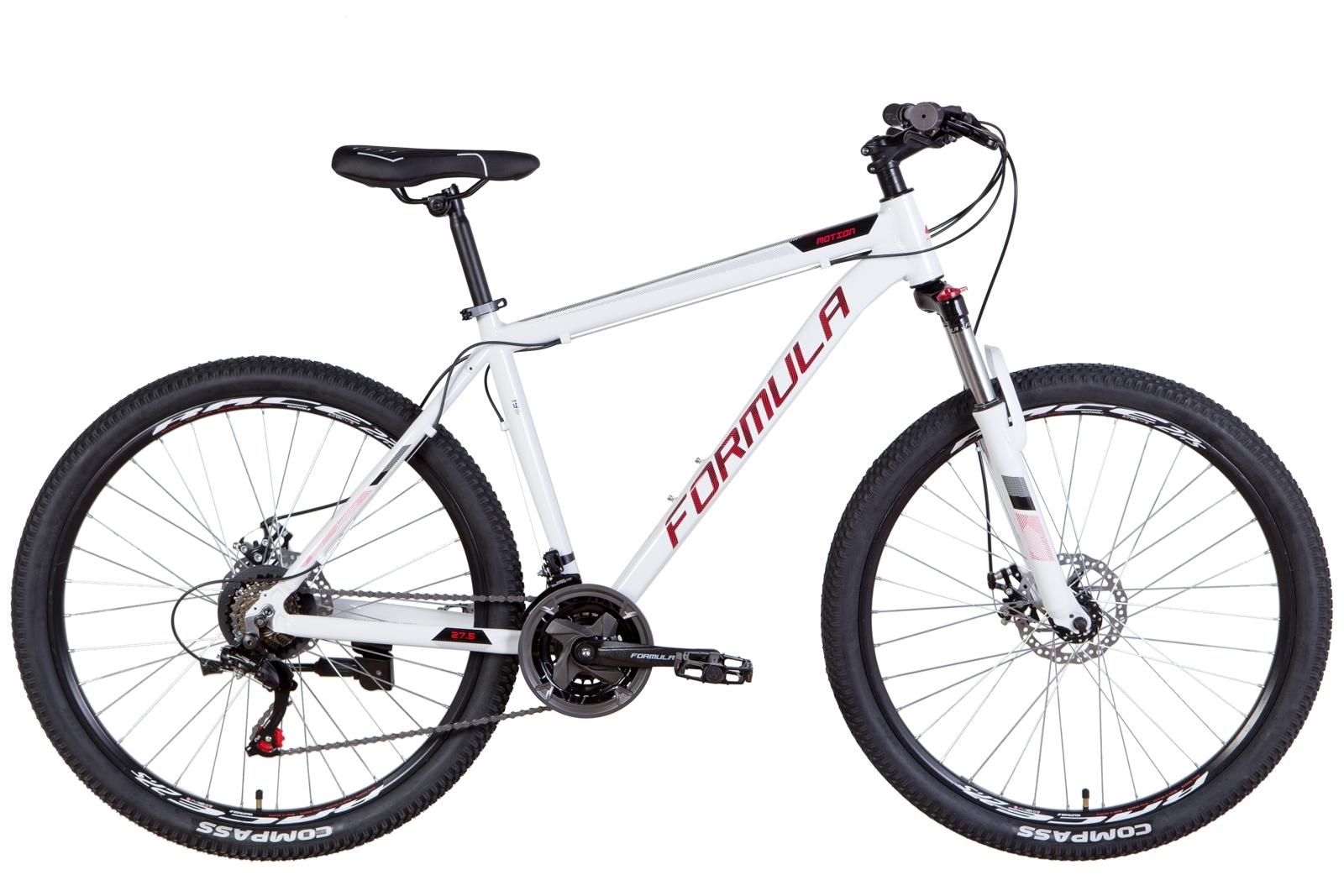 Велосипед Formula MOTION AM DD рама 2022 AL 275" Бело-красный