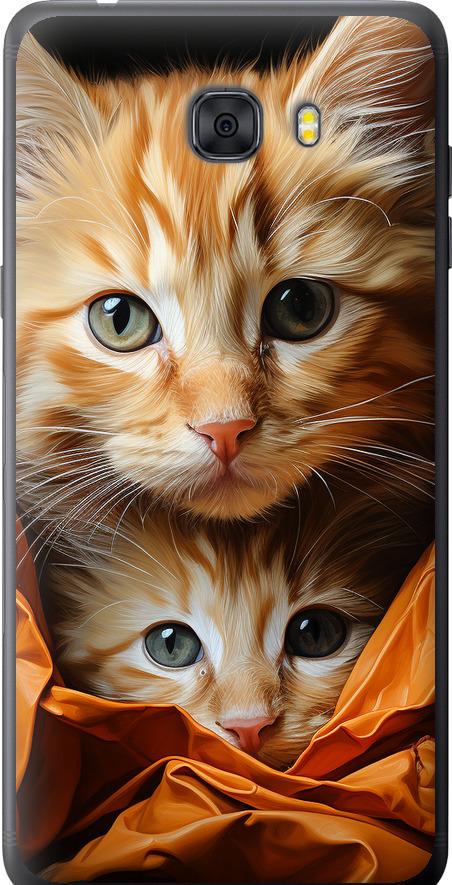 Чехол на Samsung Galaxy C9 Pro Котики 2 (5664u-720-42517)