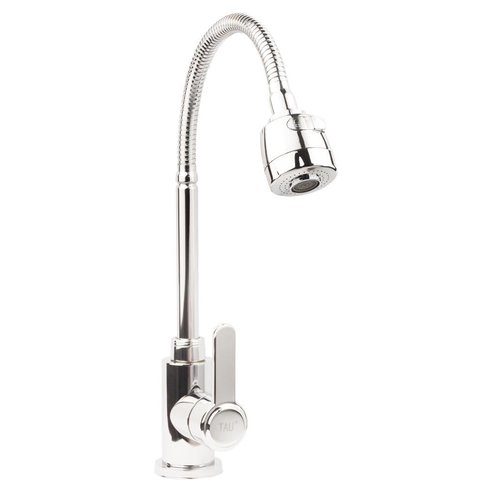 Смеситель для кухни TAU s18 9818110 с гибким изливом Хром (234821)