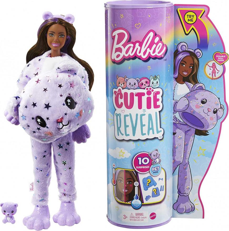 Лялька Barbie Cutie Reveal with Plush Costume Ведмежатко (2443117719)