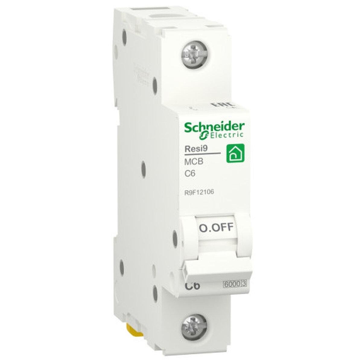 Автоматический выключатель Schneider RESI9 R9F12125 1 полюс 25А С 6kA (SW-104563)