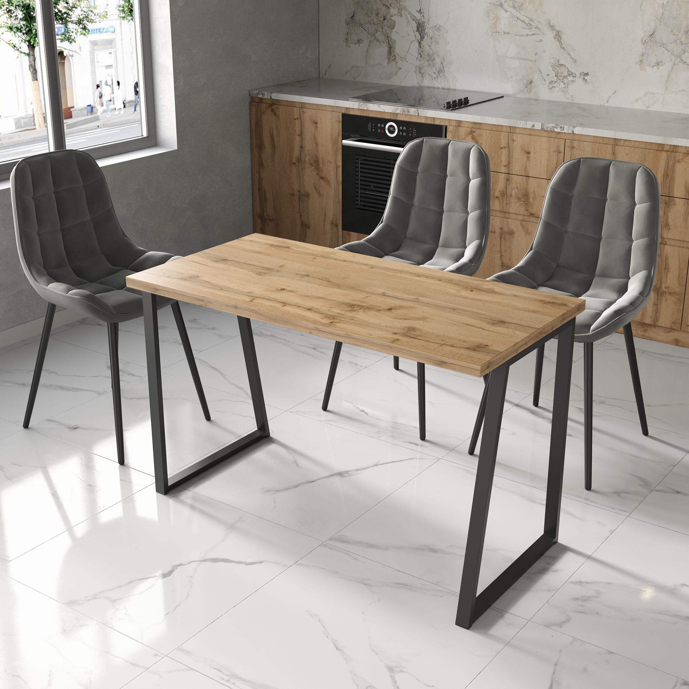 Обідній стіл 4 1600х800х32 мм Дуб Аппалачі (23666721) - фото 1 Обідній стіл 4 1600х800х32 мм Дуб Аппалачі (23666721) - фото 1