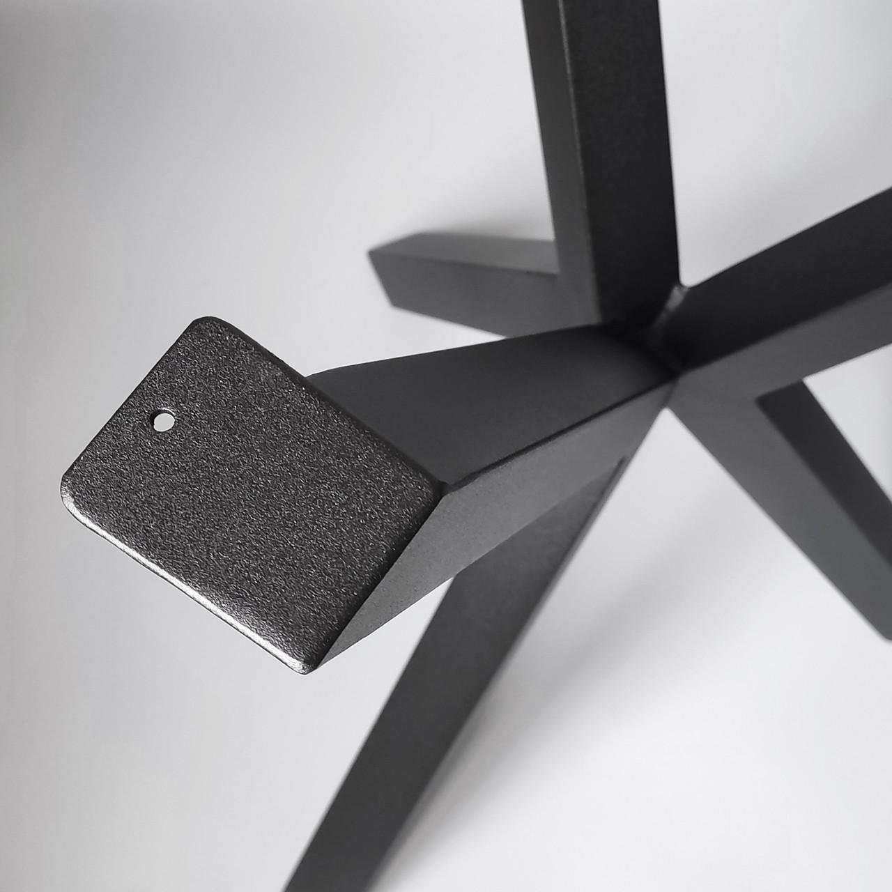 Каркас для журнального стола из металла Scandi Ø 500 мм H 500 мм Черный (1096) - фото 6 Каркас для журнального стола из металла Scandi Ø 500 мм H 500 мм Черный (1096) - фото 6