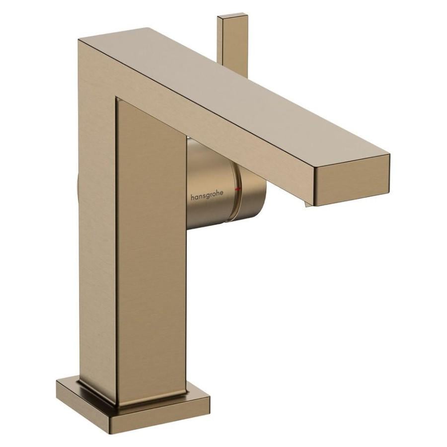 Смеситель для раковины Hansgrohe Tecturis E однорычажный Бронзовый (37462370)
