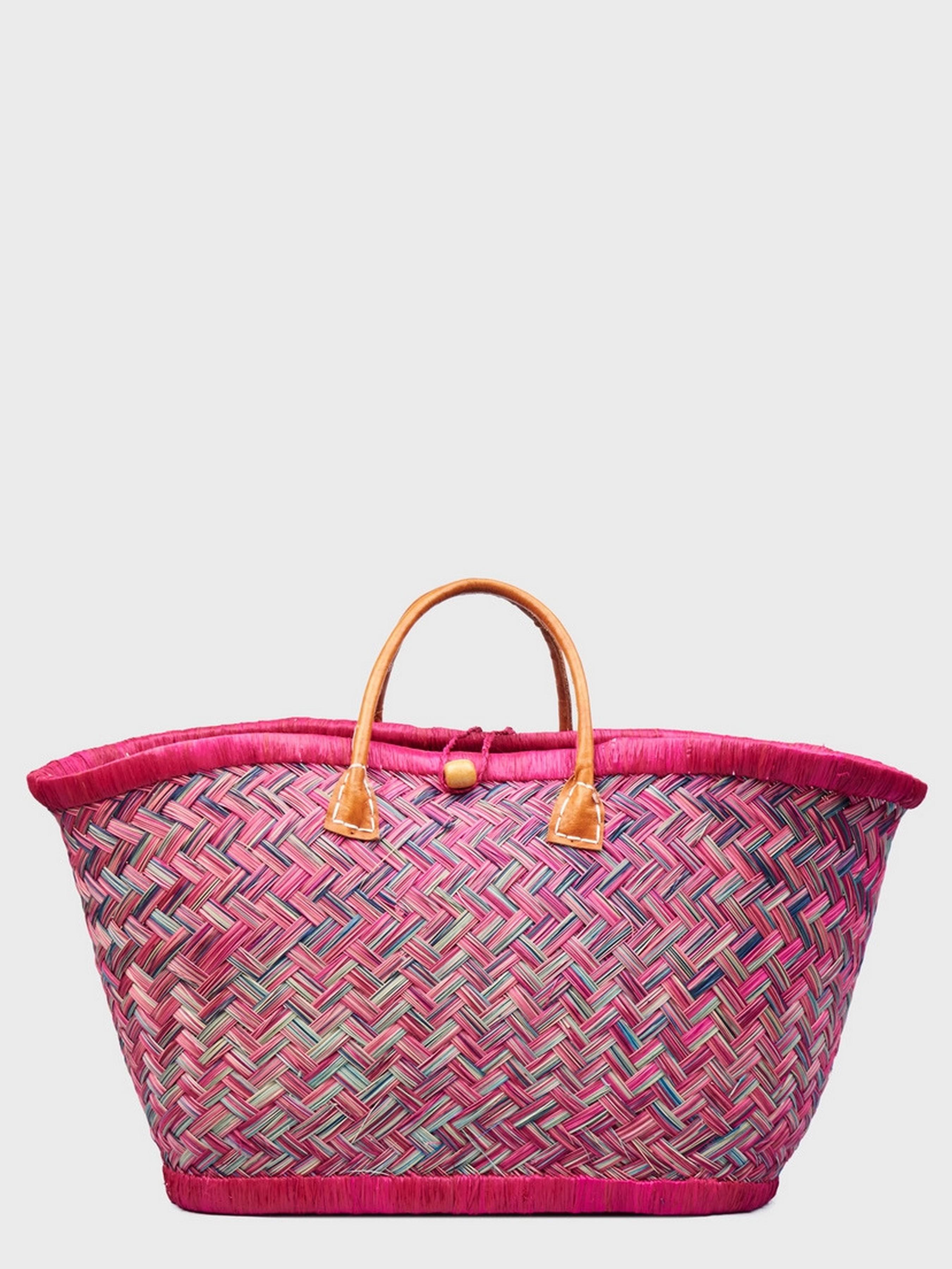 Сумка пляжна LE COMTOUR DE LA PLAGE  Aravola MM Tutti 155 Рожевий