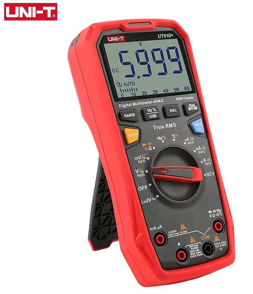Мультиметр цифровий Uni-t UT61E+ (2673967356) - фото 3 Мультиметр цифровий Uni-t UT61E+ (2673967356) - фото 3