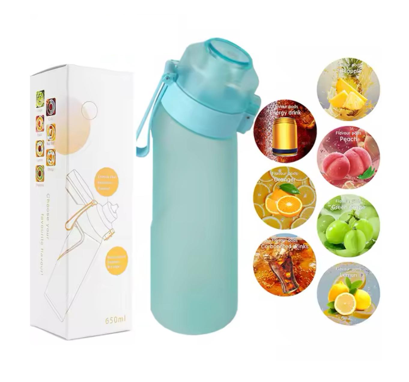 Бутылка с картриджами для вкуса 650 мл Голубой (0510) - фото 4