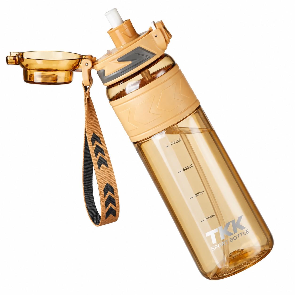 Бутылка для воды TKK 1020 Tritan 850 мл Peach (37838928)
