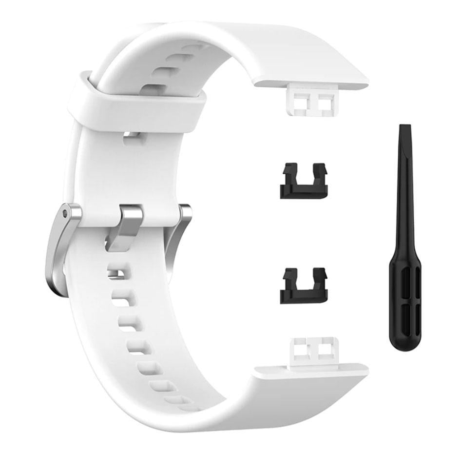 Силиконовый ремешок Primolux для смарт-часов Huawei Watch Fit TIA-B09 White (1335114589)