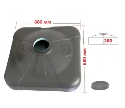 Бак для літнього душу з підігрівом 70 л 2 кВт - фото 3 Бак для літнього душу з підігрівом 70 л 2 кВт - фото 3