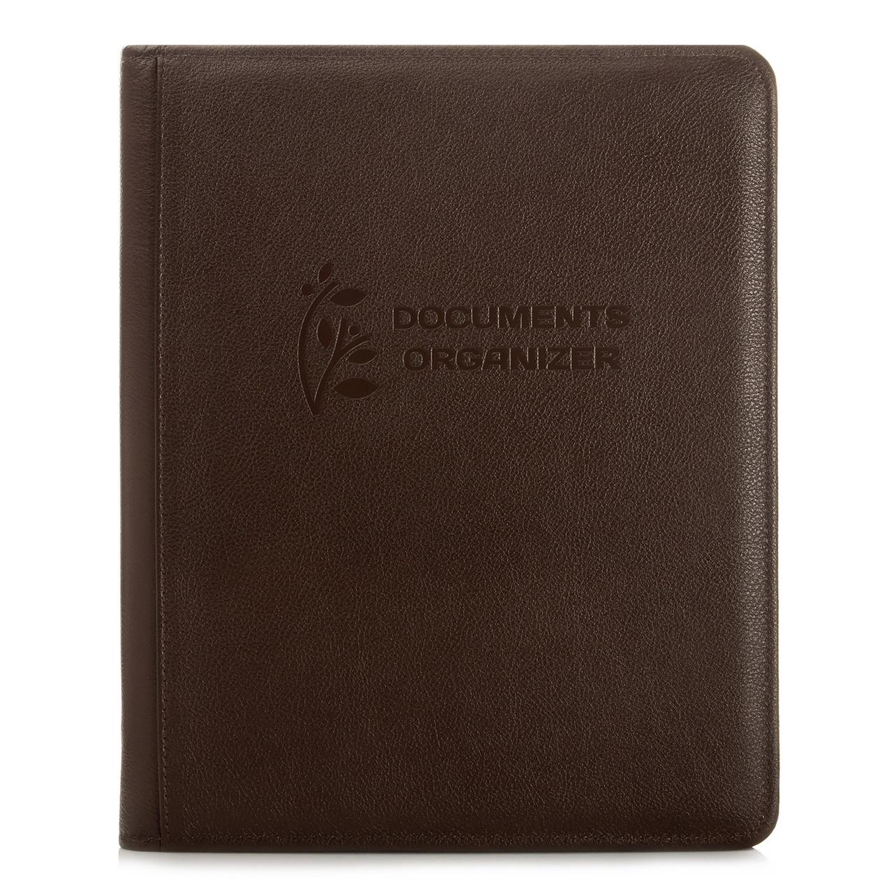 Папка для сімейних документів Classic А4 шкіра Темно-коричневий (Н 532-00-316920)