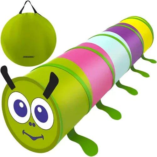 Детский туннель игровой Kruzzel 23926 гусеница (5095bf-3169920969)