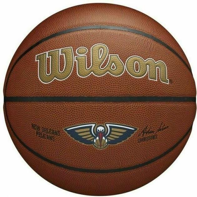 Мяч баскетбольный Wilson NBA Team Alliance Bskt No Pelicans 7 Amber (WTB3100XBBNO)