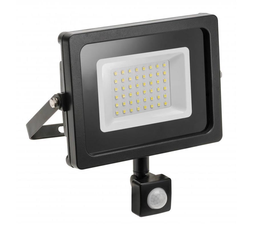 Прожектор светодиодный GTV и NEXT с датчиком движения 20 Вт 1600 Лм 6400К AC220-240V 50-60 Гц (27803319)