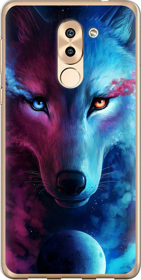 Чохол на Huawei Honor 6X Арт-вовк (3999t-460-42517)