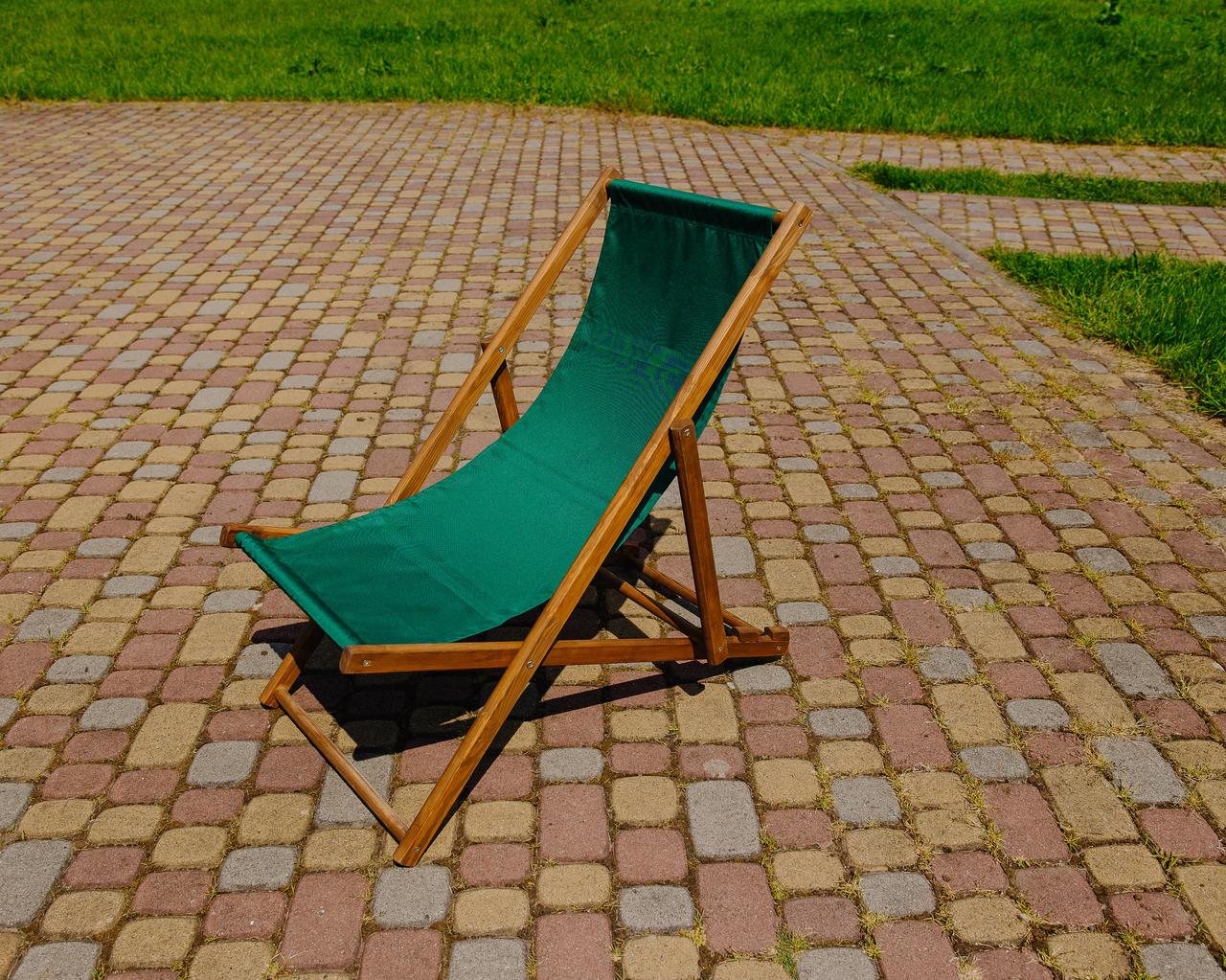 Шезлонг для дачи тканевый XRmaster Коричневый/Зеленый (КШ-002/1) - фото 2 Шезлонг для дачи тканевый XRmaster Коричневый/Зеленый (КШ-002/1) - фото 2