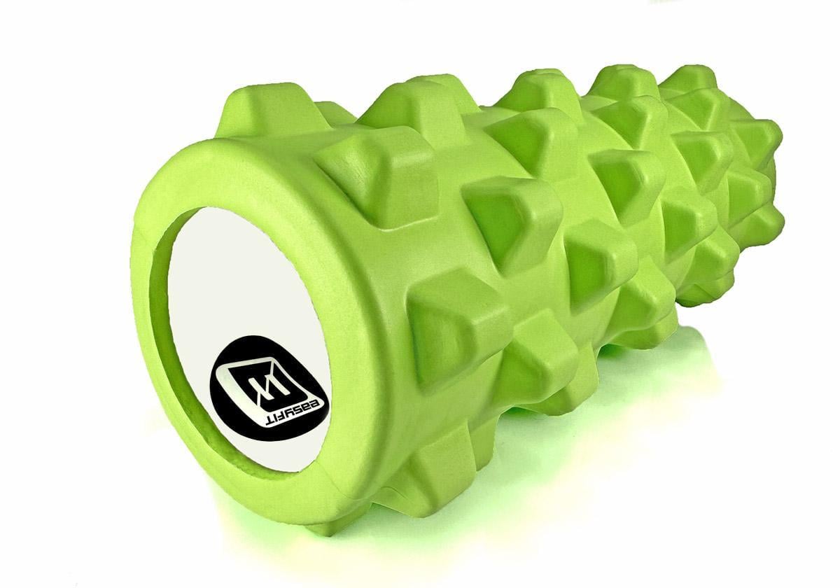Массажный ролик EasyFit Grid Roller PRO 33 см Салатовый (EF-2015-GN)