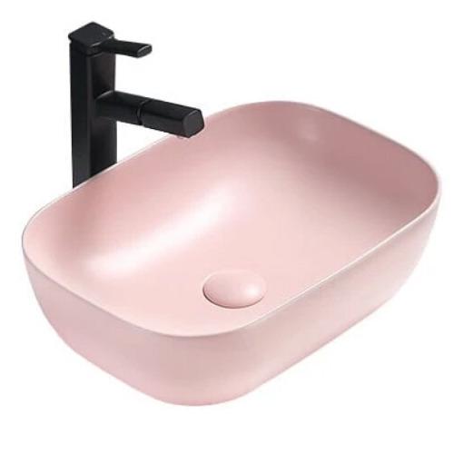 Умывальник накладной Mexen RITA PINK MATT MEX-21084544 455x325x135 мм Розовый (162818)