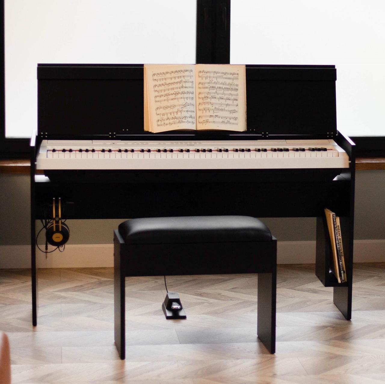 ᐉ Стійка для цифрового піаніно Yamaha P-45 з кришкою та пюпітром