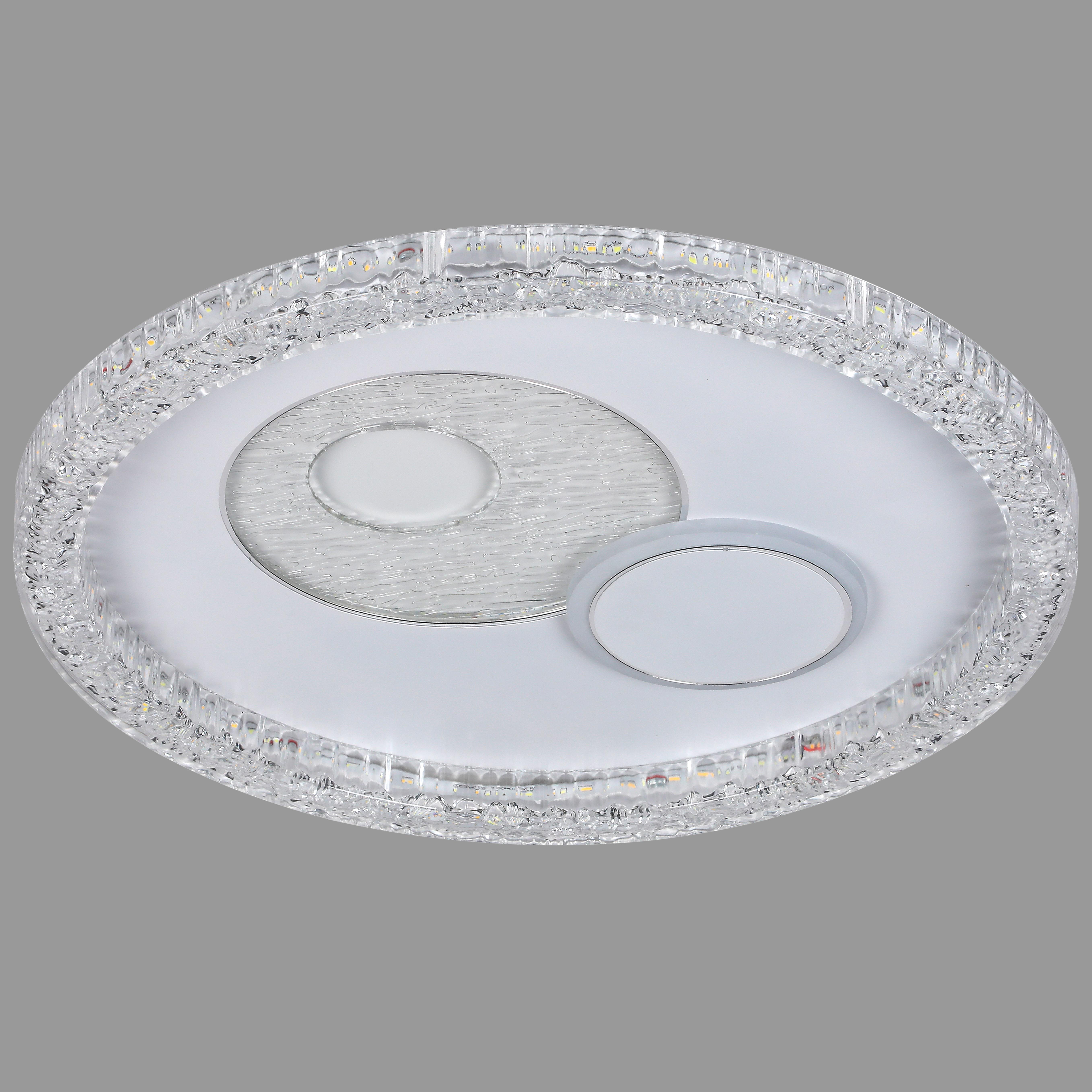 Люстра потолочная Led 70W с кругами 48 см (87-5154A WH)