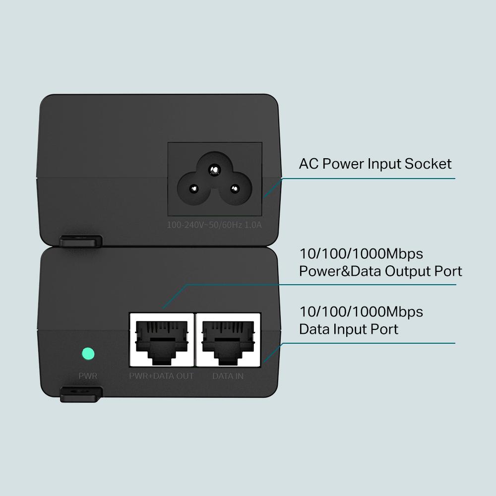 Адаптер TP-Link TL-PoE160S (12133640) - фото 2