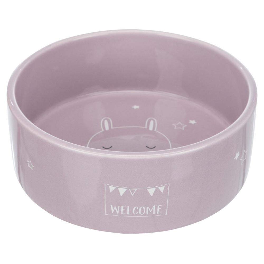 Миска Trixie Junior керамическая 0,3 л 12 см Сиреневый (TX-25126)