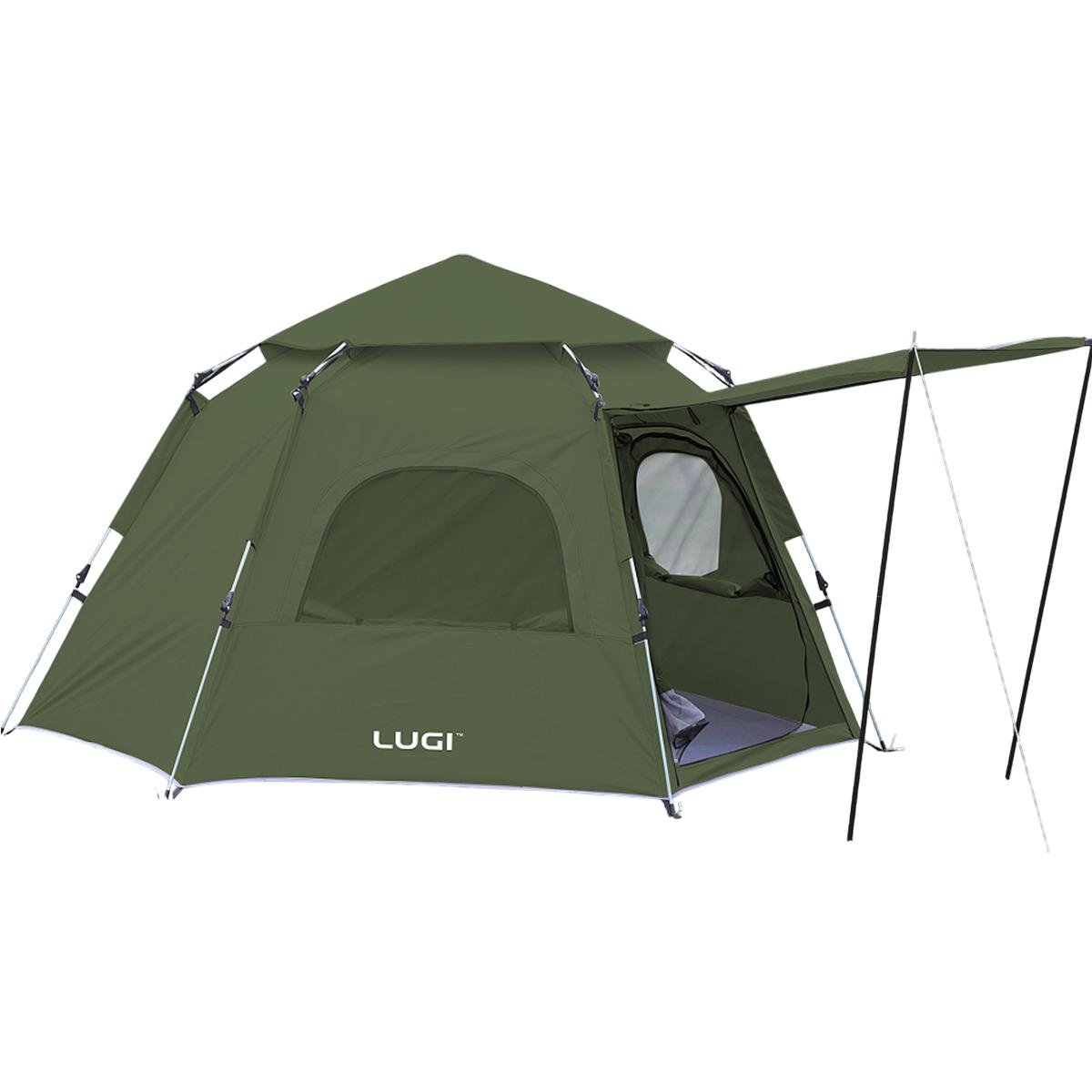 Намет туристичний шестикутний тримісний 240х210х130 см (LU-020)