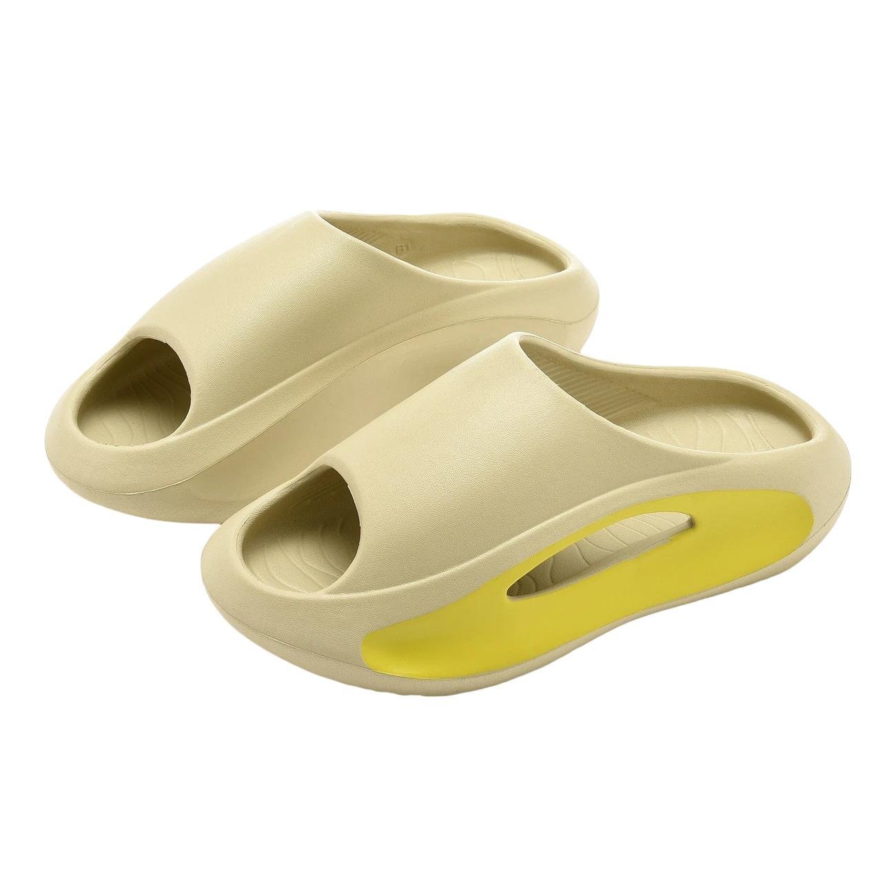 Шлепанцы женские из пеноматериала EVA для пляжа р. 41 26 см Бежевый/Желтый (D-0134) Шлепанцы женские из пеноматериала EVA для пляжа р. 41 26 см Бежевый/Желтый (D-0134)