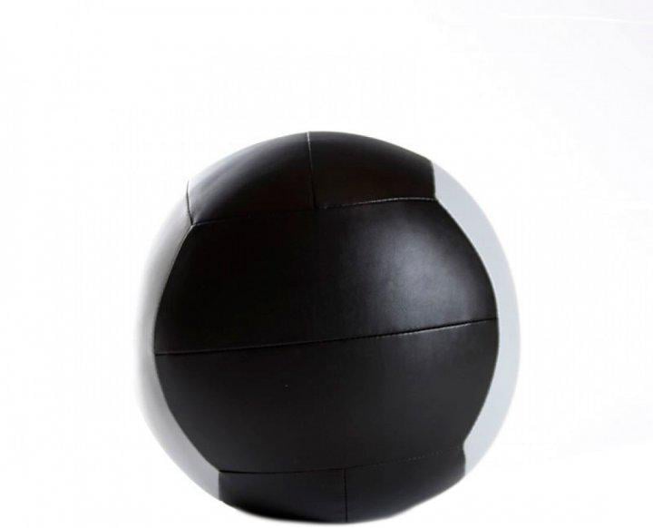 Мяч для кроссфита LivePro Wall Ball 8 кг Черный/Серый (LP8100-8) - фото 3