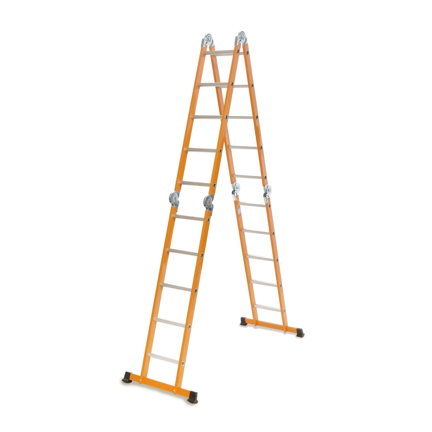 Лестница шарнирная комбинированная Bellatrix SA4A5 4x5 ступеней