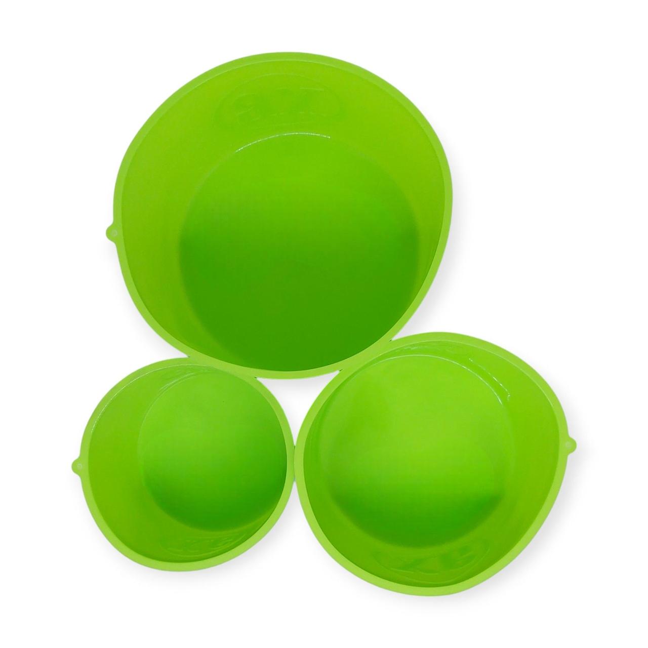 Набор форм для ремней MagicKitchen силиконовые 3 шт. Салатовый (203763-сал) - фото 3