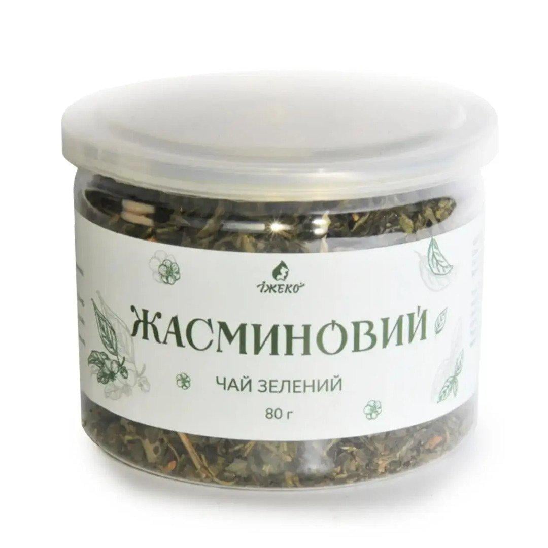 Чай зелений Жасминовий Їжеко 80 г (4820223984767)