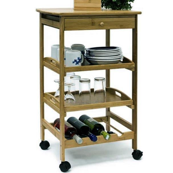 Столик сервірувальний з дерева Остерлед Мускат (ЭТК-004707)