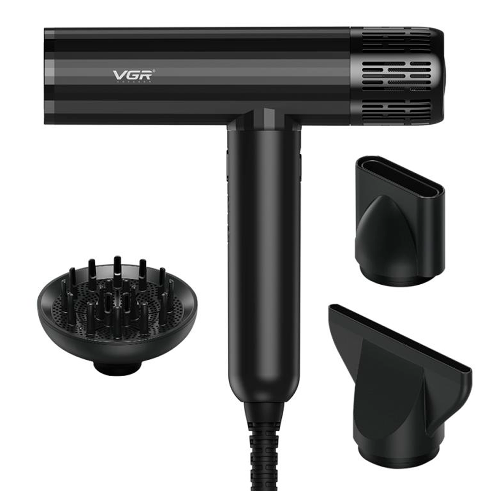 Фен VGR на 4 уровня обдува/3 уровня температуры/11000 RPM (V-427)