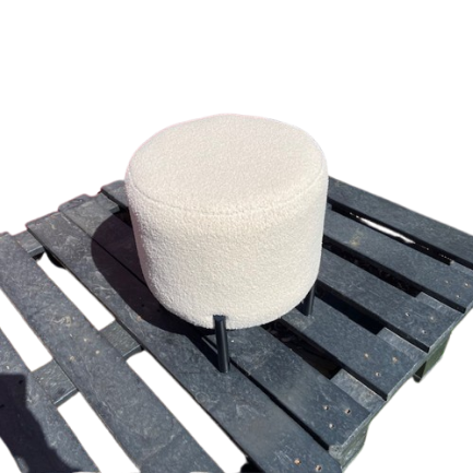 Пуф Cloud м'який 40x40x45 см Молочний - фото 2 Пуф Cloud м'який 40x40x45 см Молочний - фото 2