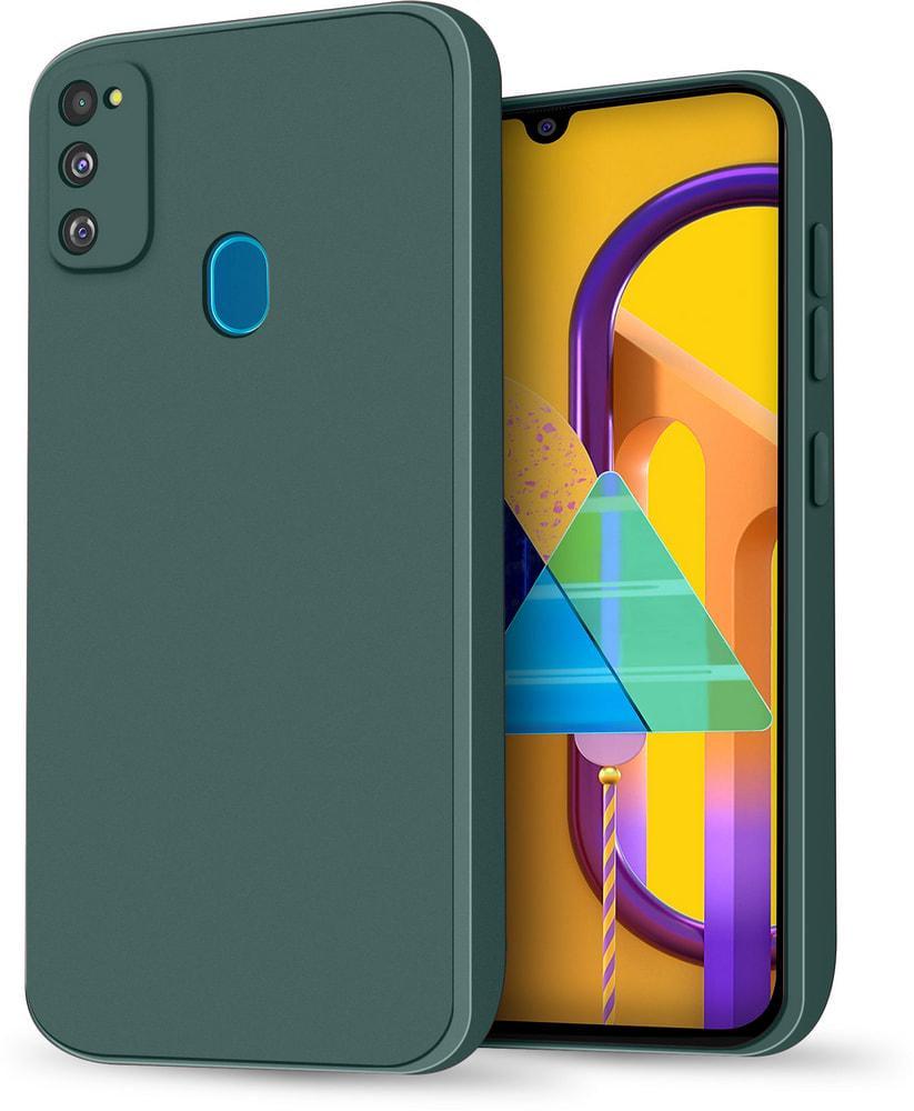 Силіконовий чохол HardCorner Samsung Galaxy M30s M307 (з мікрофіброю) Green (34820-08) Силіконовий чохол HardCorner Samsung Galaxy M30s M307 (з мікрофіброю) Green (34820-08)