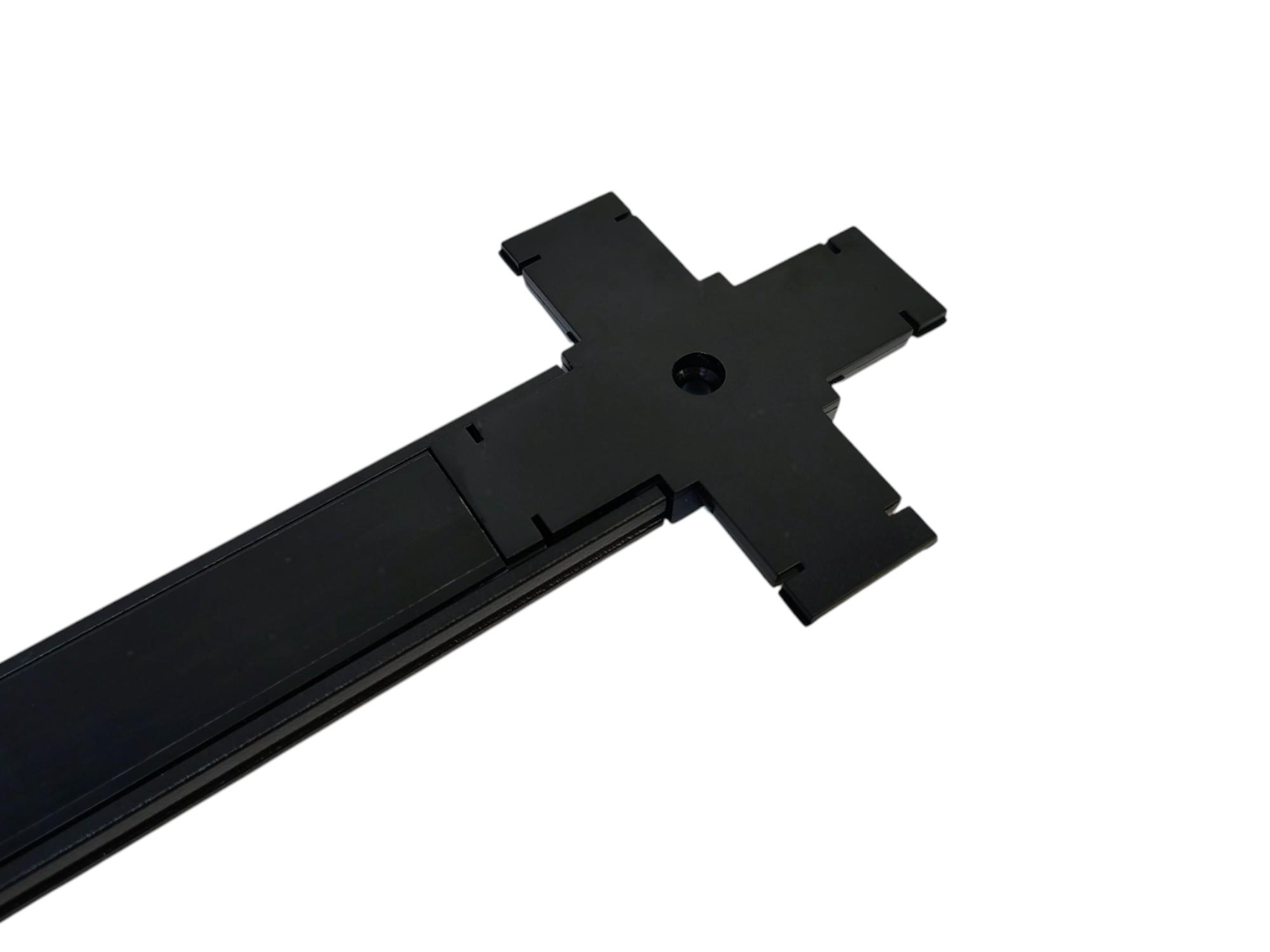 З'єднувач для шинопроводу HD-30X BK перехресний (48-215) - фото 2 З'єднувач для шинопроводу HD-30X BK перехресний (48-215) - фото 2