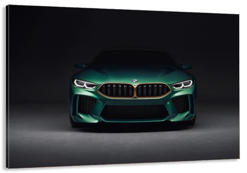 Картина на холсте в гостиную/спальню BMW 70х140 см (MLP_60)