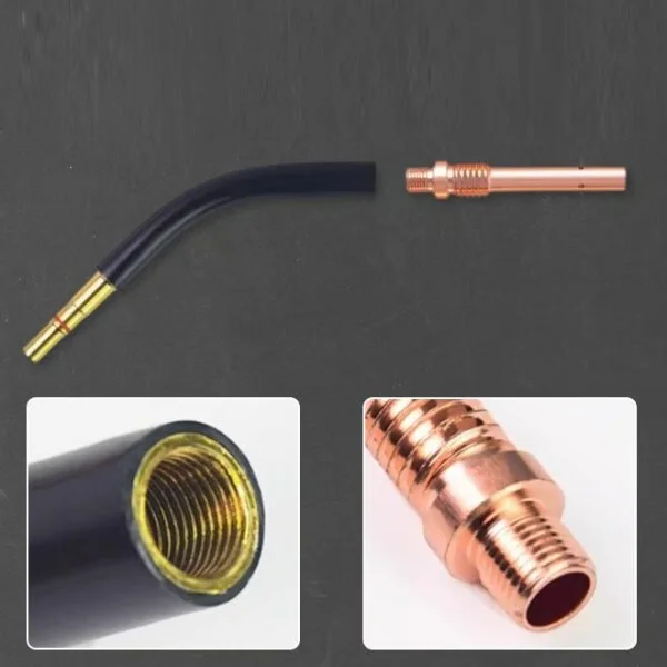 Мундштук на полуавтомат для сварки с большинством полуавтоматических сварочных аппаратов (J00180-1) - фото 4